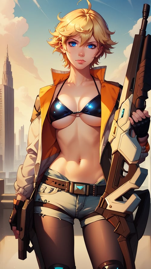 Haven《Fight Lass》— 海雯《恙化装甲》 by OppaiDaisuki on Tensor.Art