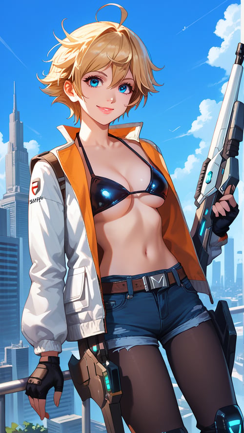 Haven《Fight Lass》— 海雯《恙化装甲》 by OppaiDaisuki on Tensor.Art