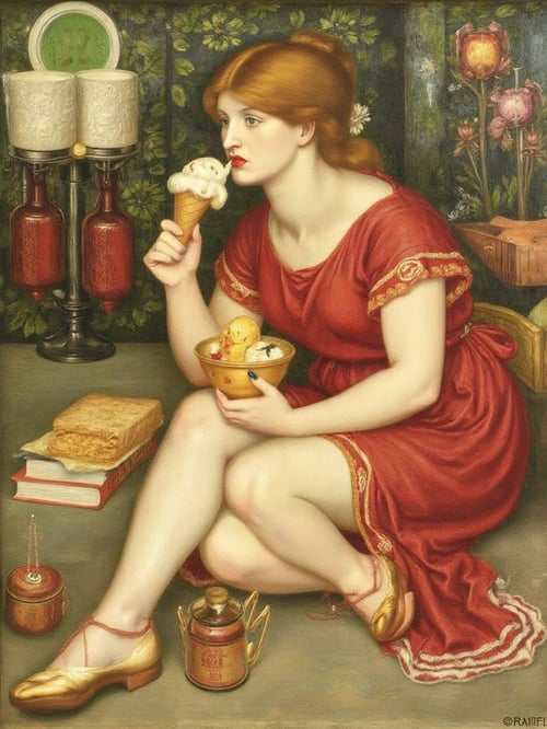 Dante G Rossetti 1 CapD6A3Cos6 2025-01-16 00:15:38 by NowhereManGo on Tensor.Art