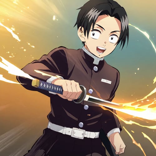 Murata from Demon Slayer by GuyleD A.I on Tensor.Art