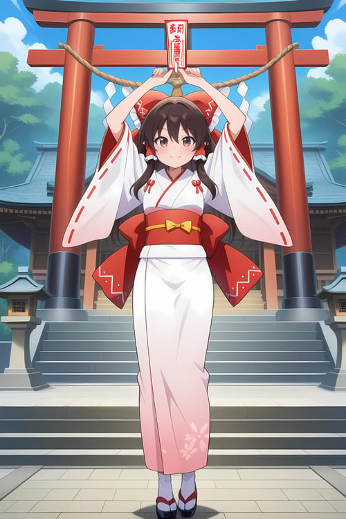 Hakurei Reimu & Blue Reimu (Touhou Project) by RDMPrompt on Tensor.Art