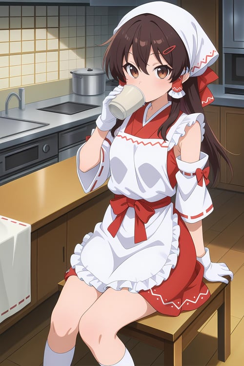 Hakurei Reimu & Blue Reimu (Touhou Project) by RDMPrompt on Tensor.Art