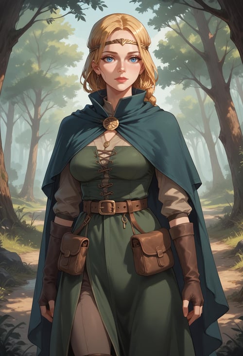 Maria Barring, Milva, (Witcher), Andrzej Sapkowski original character, PonyXL by NMackelie on Tensor.Art