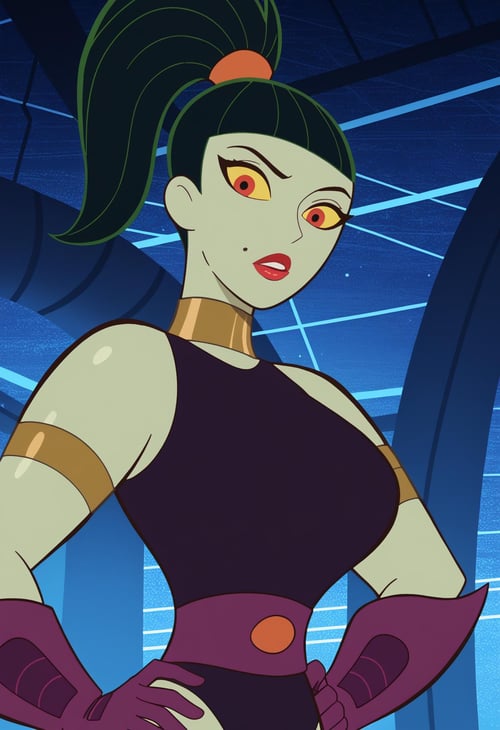 Warmonga, alien from the planet Lorwardia, (Kim Possible), LoRA, PonyXL by NMackelie on Tensor.Art