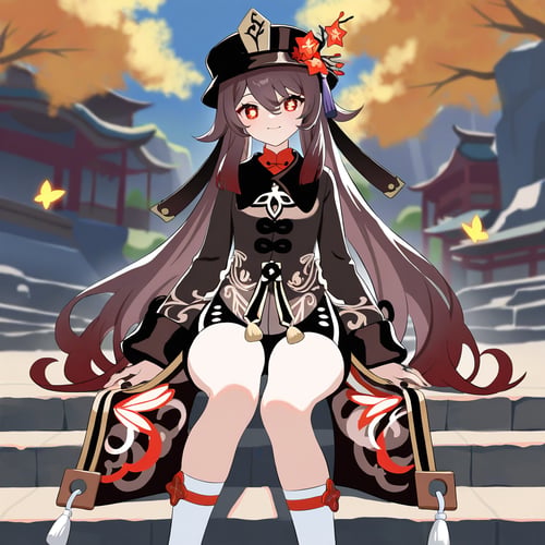 Hu tao 胡桃 (genshin 原神) NAI-XL by A1tan on Tensor.Art