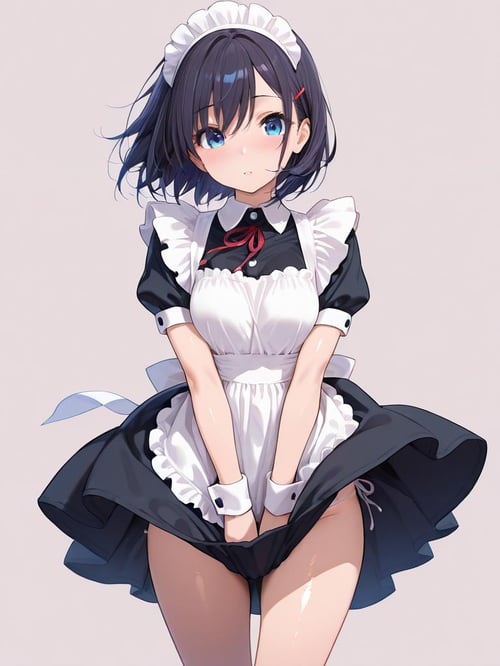 スカートを抑える/skirt tug(SD,XL,pony) by bolero537 on Tensor.Art