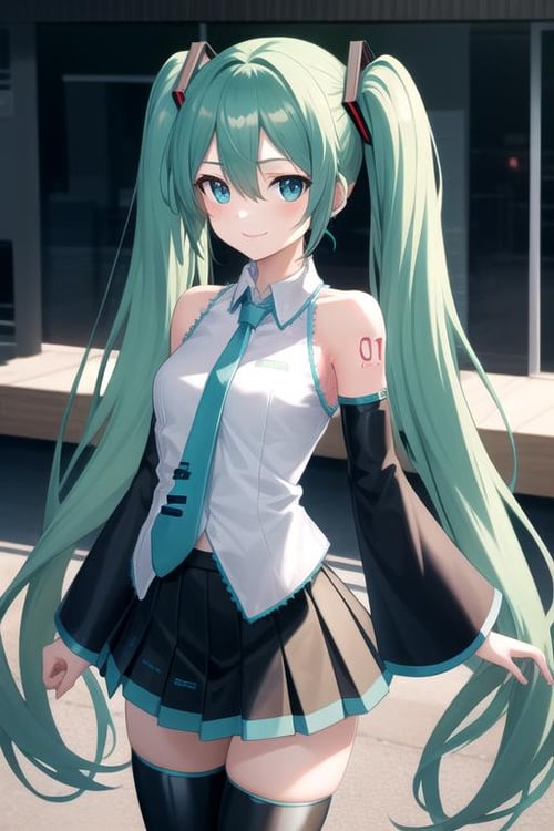 初音未来-博歌乐(Hatsune Miku-Vocaloid) by 皇爵東(King_Dong) on Tensor.Art