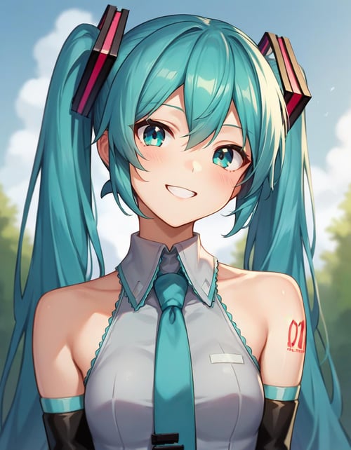 初音未来-博歌乐(Hatsune Miku-Vocaloid) by 皇爵東(King_Dong) on Tensor.Art