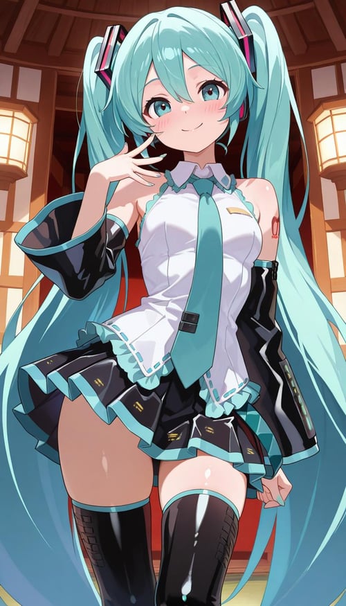 初音未来-博歌乐（Hatsune Miku-Vocaloid） by 皇爵東（King_Dong） on Tensor.Art