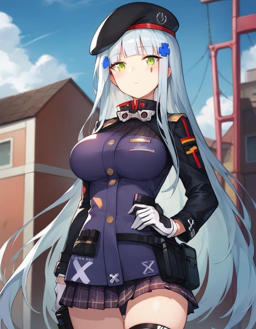 HK416-少女前线(HK416-Girls' Frontline) by 皇爵東(King_Dong) on Tensor.Art