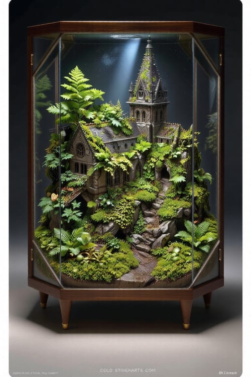 Miniature Craft Photography by Izmys on Tensor.Art