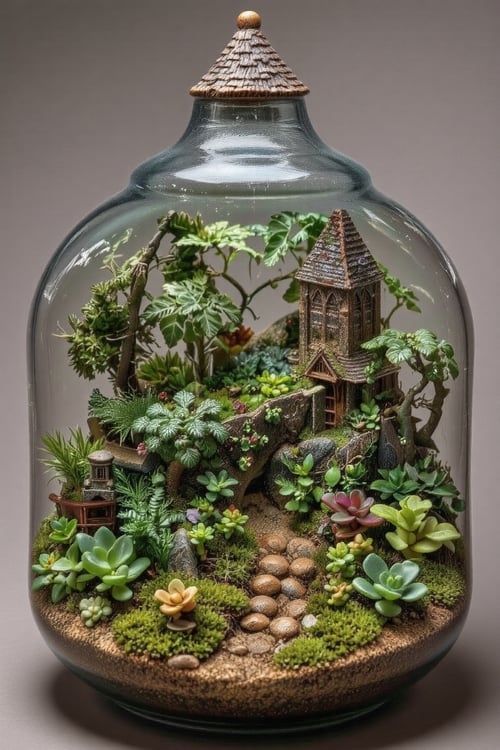 Miniature Craft Photography by Izmys on Tensor.Art