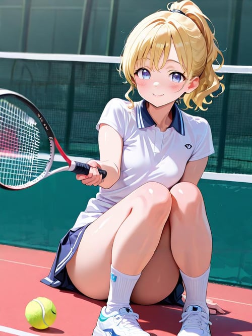 テニスウェア/tennis uniform by bolero537 on Tensor.Art