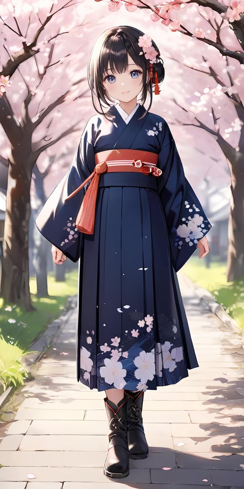 振袖と袴/furisode hakama(XL) by bolero537 on Tensor.Art