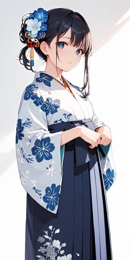 振袖と袴/furisode hakama(XL) by bolero537 on Tensor.Art