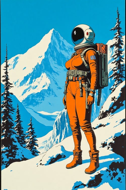 Retro Vintage Comics style for Flux by Invisidude on Tensor.Art