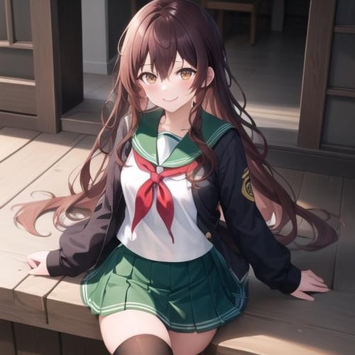 如月-舰队收藏（Kisaragi-Kantai Collection） by 皇爵東（King_Dong） on Tensor.Art