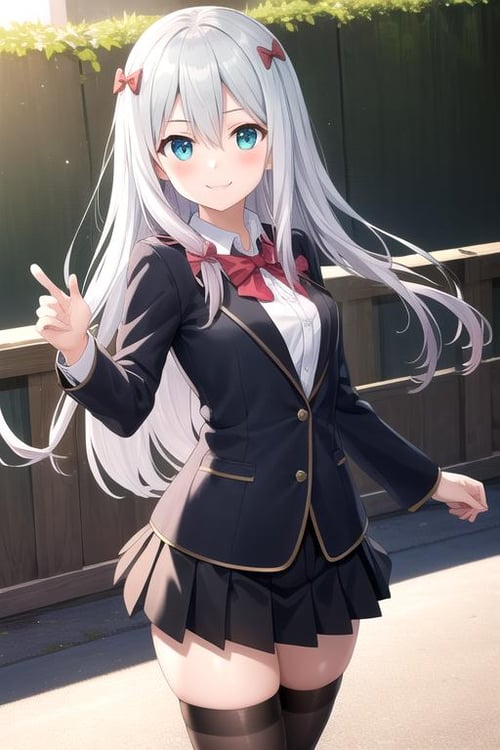 和泉纱雾-情色漫画老师(Izumi Sagiri-Eromanga Sensei) by 皇爵東(King_Dong) on Tensor.Art
