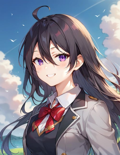 君岛绫乃-不时轻声地以俄语遮羞的邻座艾莉同学(Kimishima Ayano-Tokidoki Sotto Roshiago de Dereru Tonari no Aarya-san) by 皇爵東(King_Dong) on Tensor.Art