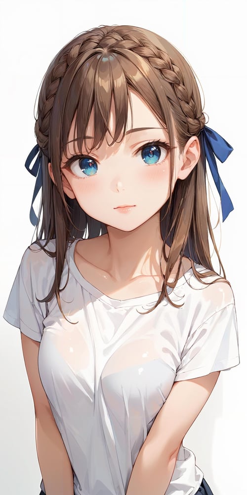 ハーフアップ/french braid by bolero537 on Tensor.Art