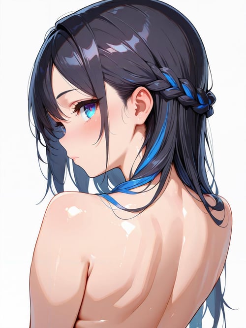 ハーフアップ/french braid by bolero537 on Tensor.Art