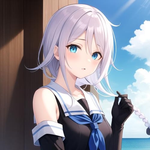 海风-舰队收藏(Umikaze-Kantai Collection) by 皇爵東(King_Dong) on Tensor.Art
