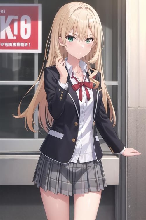 三浦优美子-我的青春恋爱物语果然有问题（Miura Yumiko-Yahari Ore no Seishun Rabu Kome wa Machigatteiru） by 皇爵東（King_Dong） on Tensor.Art