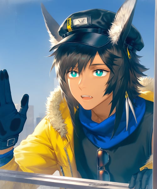  [NoobAI] 讯使新航线 Courier New Routes -明日方舟 Arknights by 库奇吸食者 on Tensor.Art
