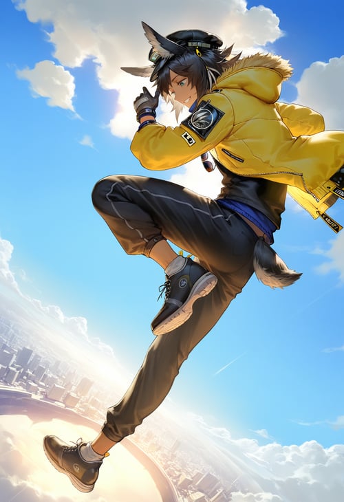  [NoobAI] 讯使新航线 Courier New Routes -明日方舟 Arknights by 库奇吸食者 on Tensor.Art