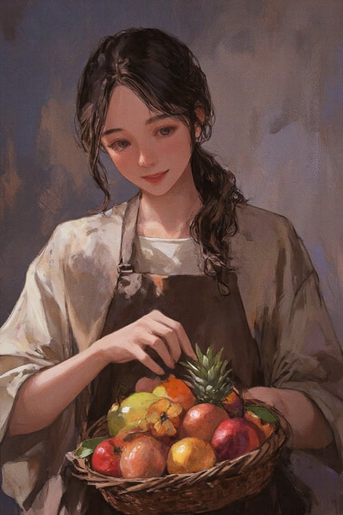 Anima Portrait Impasto by riiwa on Tensor.Art