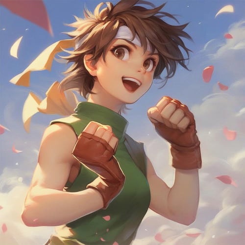 Kasugano Sakura, Street Fighter by ZGear on Tensor.Art
