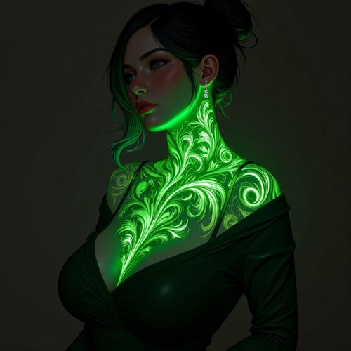 Flux BioInk Enigma by blackpanther69 on Tensor.Art
