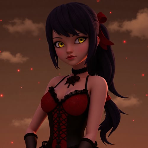 Miraculous Ladybug Style Flux by Light Diffusion on Tensor.Art