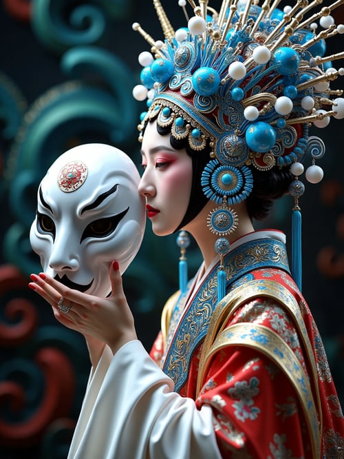 中国京剧风-flux1.0 by ai老头 on Tensor.Art