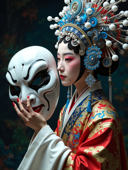 中国京剧风-flux1.0 by ai老头 on Tensor.Art