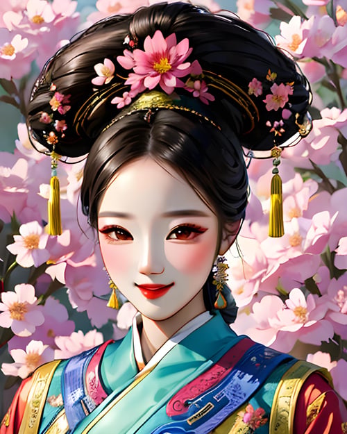 QingFashion - Qing Dynasty Women's Hairstyles and Clothing by KimiKoro on Tensor.Art