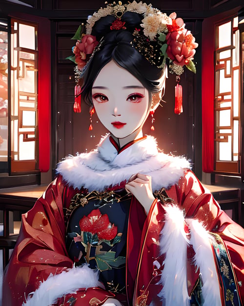 QingFashion - Qing Dynasty Women's Hairstyles and Clothing by KimiKoro on Tensor.Art