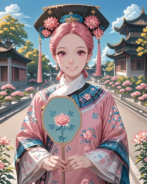 QingFashion - Qing Dynasty Women's Hairstyles and Clothing by KimiKoro on Tensor.Art