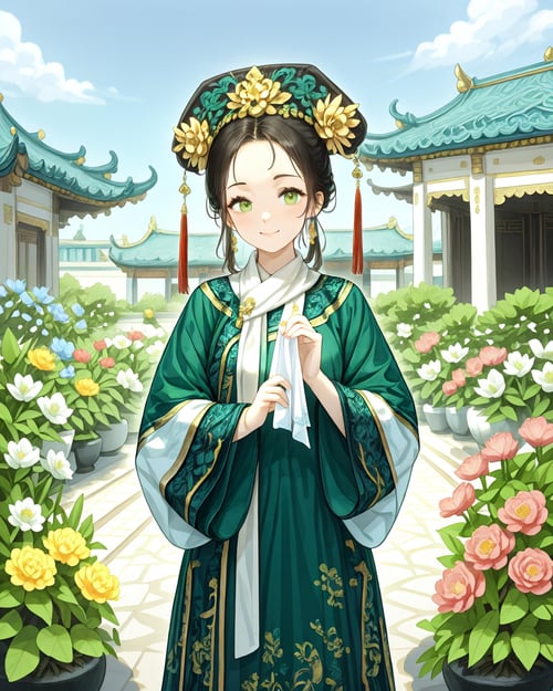 QingFashion - Qing Dynasty Women's Hairstyles and Clothing by KimiKoro on Tensor.Art