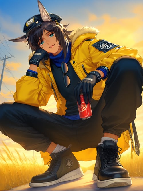  [NoobAI] 讯使新航线 Courier New Routes -明日方舟 Arknights by 库奇吸食者 on Tensor.Art