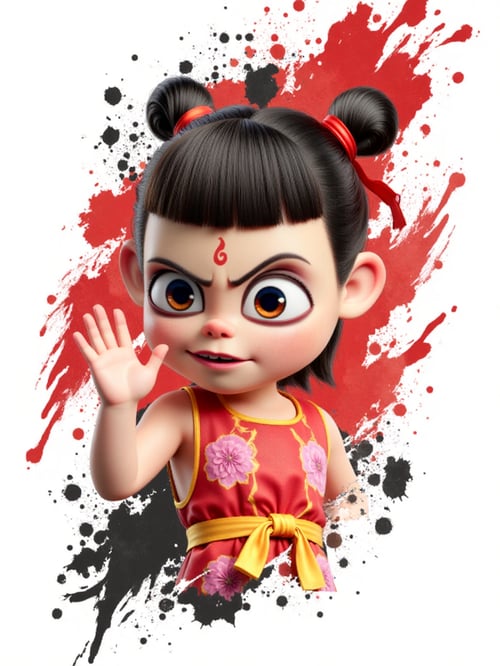 Nezha哪吒 by SuperRedPig on Tensor.Art