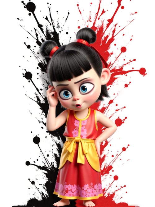 Nezha哪吒 by SuperRedPig on Tensor.Art