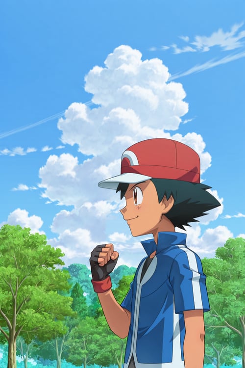 Ash Ketchum - Pokemon XY & Z [Commission] by 25kkai on Tensor.Art