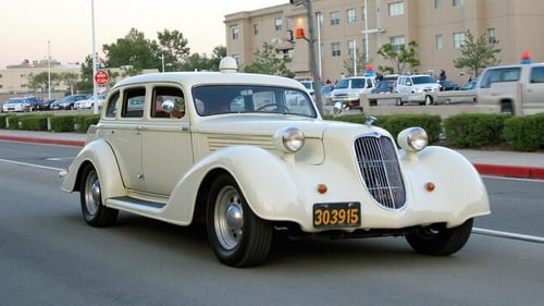 1934 Plymouth 4 door Sedan by RojerDodger on Tensor.Art