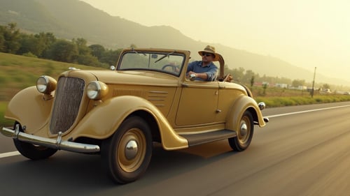 1934 Plymouth 4 door Sedan by RojerDodger on Tensor.Art