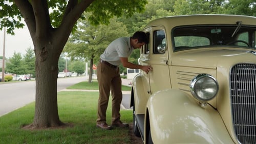 1934 Plymouth 4 door Sedan by RojerDodger on Tensor.Art