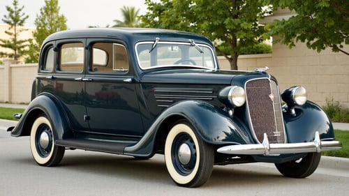 1934 Plymouth 4 door Sedan by RojerDodger on Tensor.Art