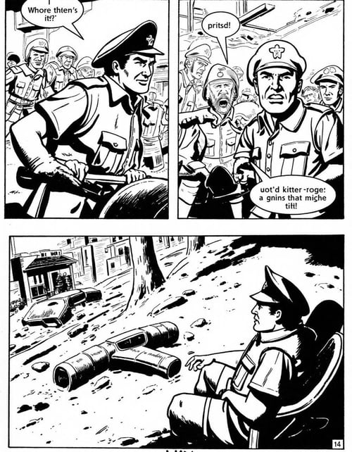 Commando Comics Art Style by RojerDodger on Tensor.Art