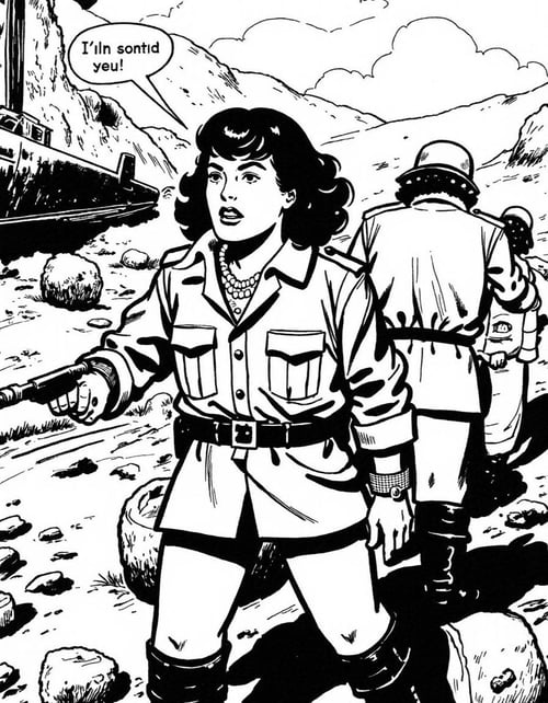 Commando Comics Art Style by RojerDodger on Tensor.Art