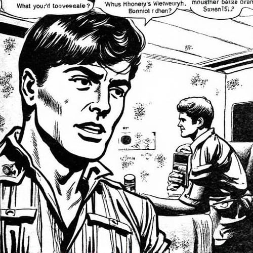 Commando Comics Art Style by RojerDodger on Tensor.Art